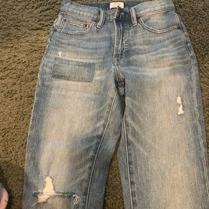 Womens J Crew Vintage Crop Jeans